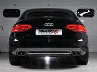 Milltek Выхлоп катбэк с резонатором и глушителем для Audi A4/A5 B8 (двойные хром насадки)
