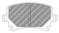 FERODO DS2500 Тормозные колодки зад AUDI A3/S3/RS3, TT/TTS/TT-RS, VW Golf R mk5/mk6 (310mm диск)
