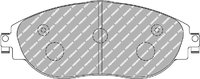 FERODO DS2500 Колодки тормозные передние для AUDI S3 (8V) / VW GOLF R MK7 / SKODA OCTAVIA RS A7/SEAT LEON CUPRA R