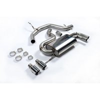 Milltek Выхлоп 70мм катбэк с резонатором и глушителем для AUDI A3/SEAT Leon/VW Golf GTI Mk5