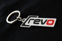 REVO Брелок алюминиевый хромированный