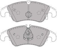 FERODO DS2500 Колодки перед для AUDI A4/A5/A7/Q5 / S4/S5