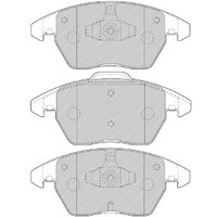 FERODO DS2500 Колодки тормозные передние для VW GOLF GTI 5/6 / SKODA OCTAVIA RS