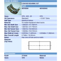 Audi / VW 2.0 16-20V FSI TFSI ACL Race connecting rod bearings 4B1609H-STD