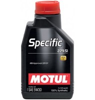 Моторное масло Motul Specific MB 229.51 5w30 (1 л.)