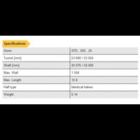 Subaru BRZ FA20 / Toyota 4U-GSE ACL connecting rod bearings 4B8310H-0.25